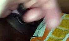 Watch this black pussy squirt all over her friend's cock?