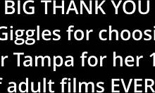 giggles feet rocking high heels at the park, so sexy... 🔥