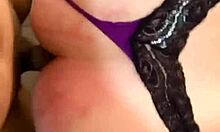 Enjoying Her Beautiful Red Ass Bent Over