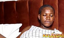 I Adore Her Love for My Curved Cock, She Squirts Every Time. Can't Get Enough of Her Blonde Teen 18+ Body!