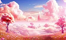 beautiful friend tastes boyfriend's fresh cum