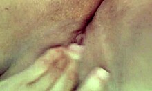 dripping wet pussy moans in bedroom with small 18+ tits