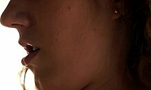 Gorgeous European Model Poses Sensually