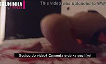 fitness girl bent over in pov doggystyle with big ass