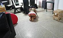 1 parte me follo al vecino nuevo