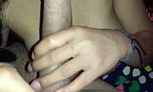 Neighbor demands I swallow his monster cock's cum after creampie orgasm