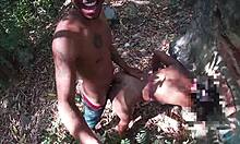 He dragged that slut into the woods! 😈