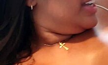 hard sex on living room table gets rough with brunette riding big cock. her natural tits bounce wild during pounding.