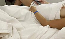 My Stepsister Jerks Me Off While I Watch TV Late