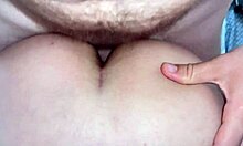 Fucked my girlfriend's ass and got addicted to wet pussy close-ups