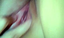 Latina milf enjoys neighbor's creampie and masturbation