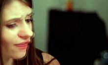 Cutie brunettes making out passionately?