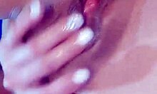 Latina Wife Teases Big Clit and Tits in Public Solo