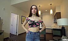 Aliya Brynn Is The Hairless Teen Stepsis Spied On And Fucked In Amateur Pov
