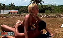 Barbie Banks Stars in Outdoor Scene