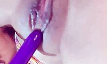 Latina Wife Teases Big Clit and Tits in Public Solo