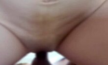 Homemade sex with asian milf shaved pussy in passionate fucking.