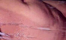 mom in the bathroom starts masturbating and gets really hot