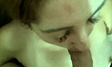 Amateurs wife with small tits gets handjob and blowjob