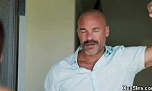 i-i love getting ass to mouth fucked by charles dera as a petite cheerleader