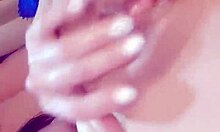 Latina Wife Teases Big Clit and Tits in Public Solo