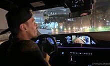 cj sucks me off in the car then i fuck her hard