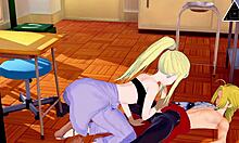 Koikatsu Edward Winry Fast Handjob Leads To Uncensored Sex
