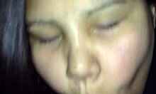 Girlfriend intensely sucks cock for cum