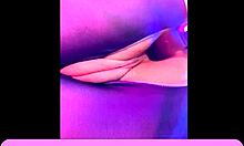 Widowmaker cosplay by Alicebong features anal toy play in Overwatch style