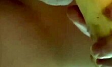 latina miss madii banana blowjob