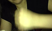 Girlfriend intensely sucks cock for cum