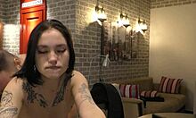 Goth Teen Knocks On Wrong Door