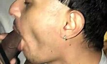 Negão dotado me deu leite na garganta