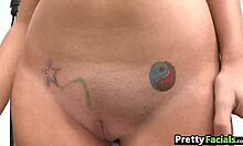 Teen Gets Facial Cumshot On Perfect Tits