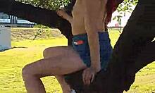 Pissing from a tree in Gral Paz, hahaha!