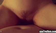 german young woman rides my cock in free video