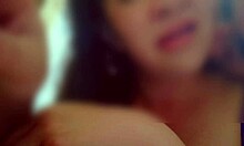 Halloween Latina Enjoys Swallowing Cock with Her Tight Pussy