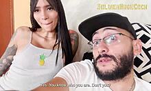 latina newbie craves huge cock