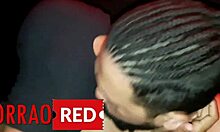 Orgy between horny guys at hunter club