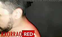 Orgy between horny guys at hunter club