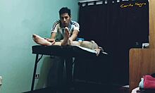 Gay Massage Ends with Blowjob - Part 1 2!