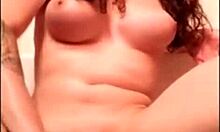 Very Attractive Tranny Rides Dildo in Solo Webcam Show