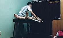 Gay Massage Ends with Blowjob - Part 1 2!