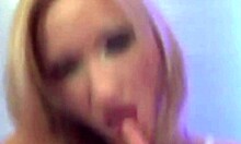 Want to see this skinny young slut get gangbanged by horny guys?