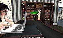 My hot professor gets wild with me and my girlfriend