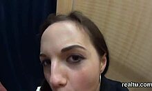 Unbelievable! Fantastic Czech Nympho Teased in Mall and Plowed Hard in POV!