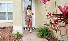 latina teen camila cortez in pov scene