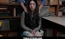 teenlifters - my shoplifter stepdaughter got screwed by stepdad security officer, um, Amilia Onyx