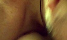 Homemade girlfriend acts as a whore in the garage, getting smashed out by her partner.