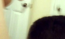 Homemade girlfriend acts as a whore in the garage, getting smashed out by her partner.